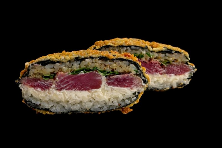 Суши бургер с тунцом