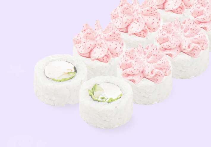 Ролл «Лава эби»