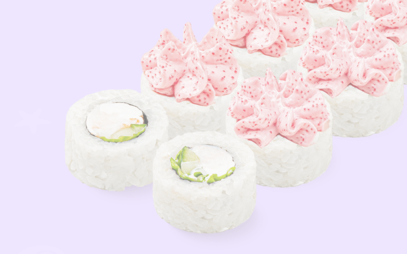 Ролл «Лава эби»