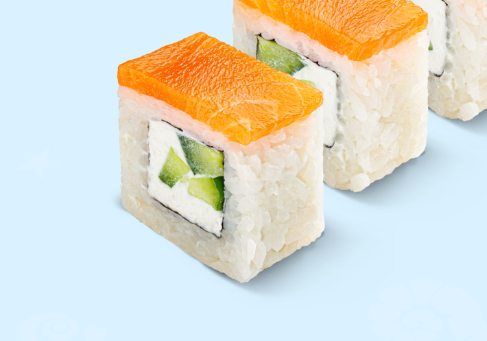 Ролл «Филадельфия лосось лайт»