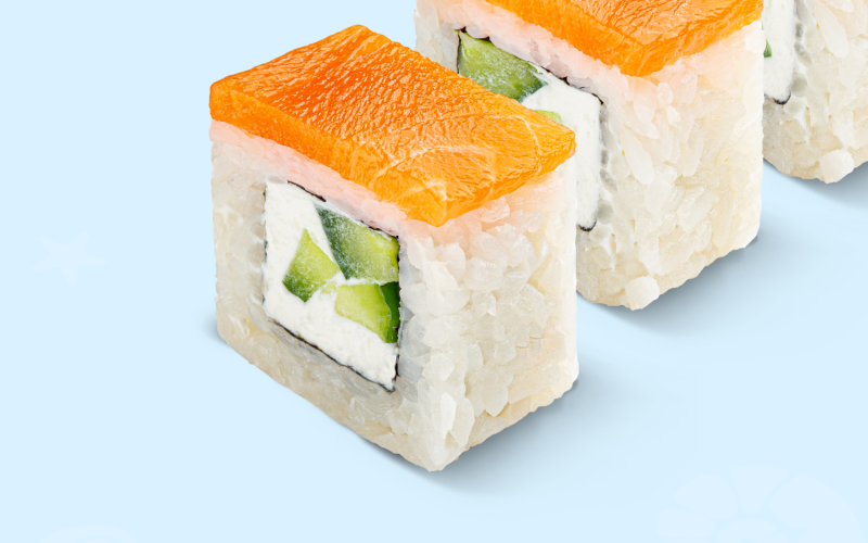 Ролл «Филадельфия лосось лайт»