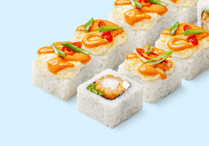 Ролл запечённый «Эби спайс»