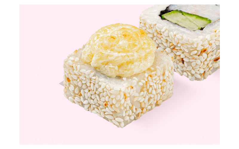 Ролл запечённый с креветкой