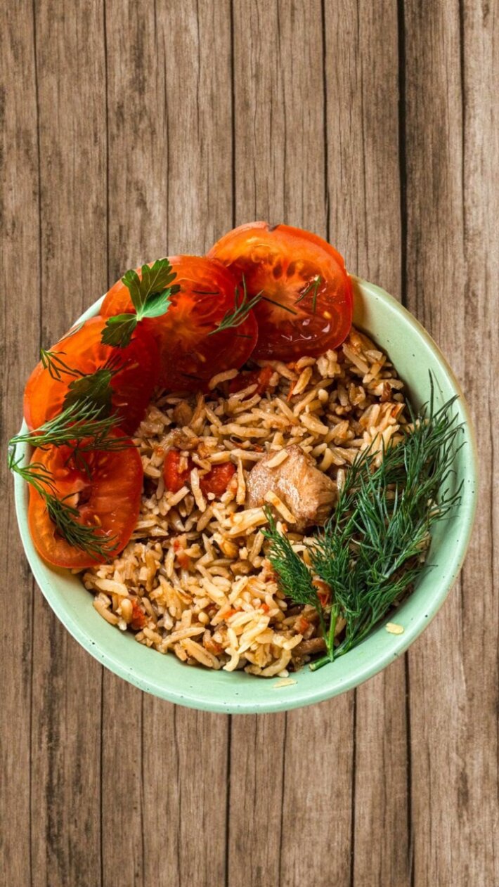 Плов с говядиной