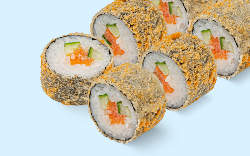 Ролл «Сяке темпура»