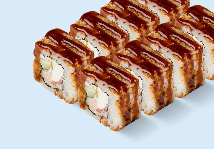 Ролл «Бекон унаги»