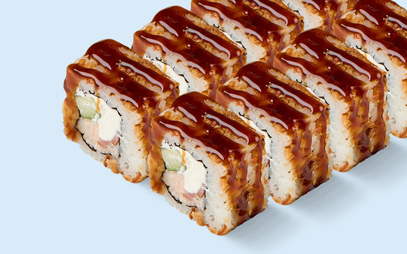 Ролл «Бекон унаги»