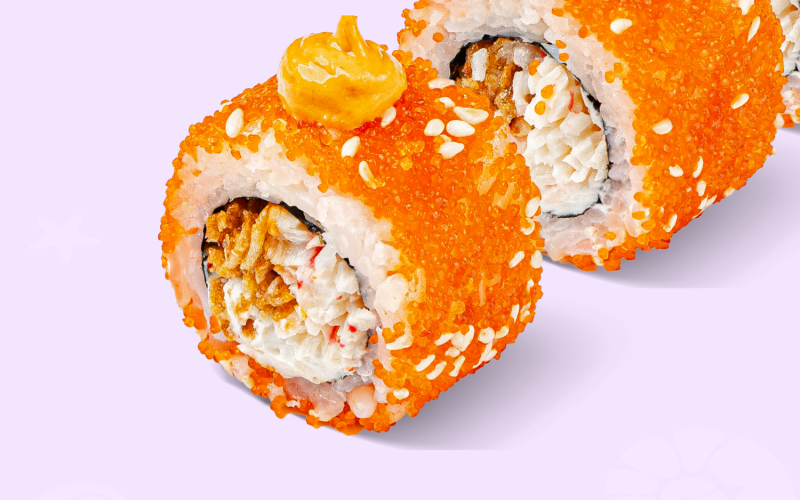 Ролл «Калифорния кранч том ям»