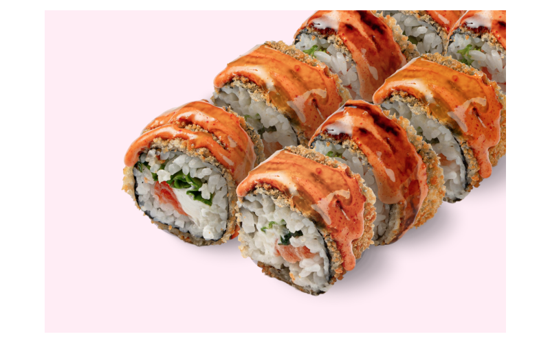 Ролл «Горячий лосось»