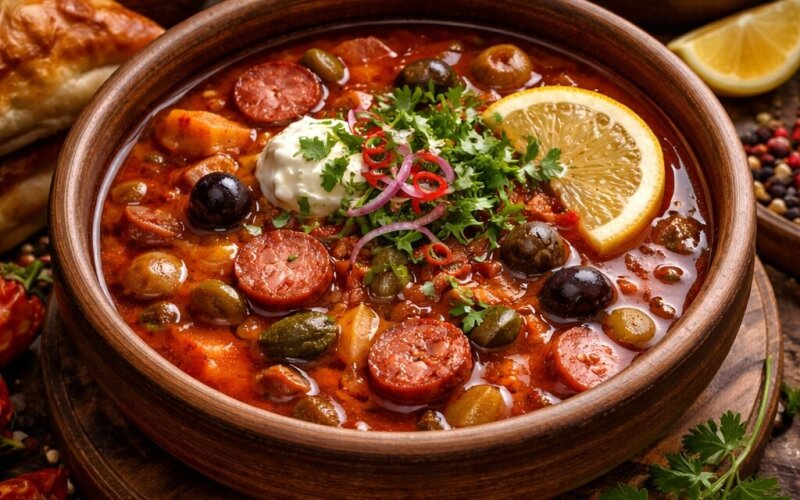 Солянка «По-грузински»