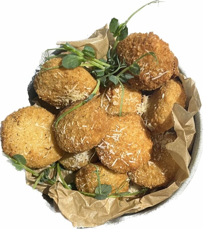 Сырные монетки