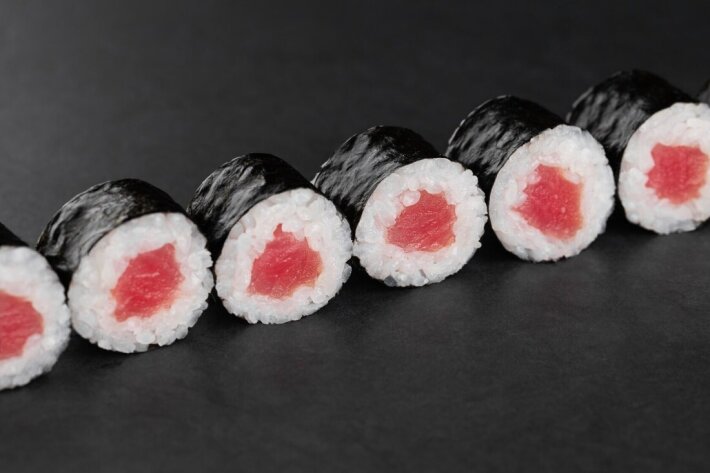 Мини ролл с тунцом