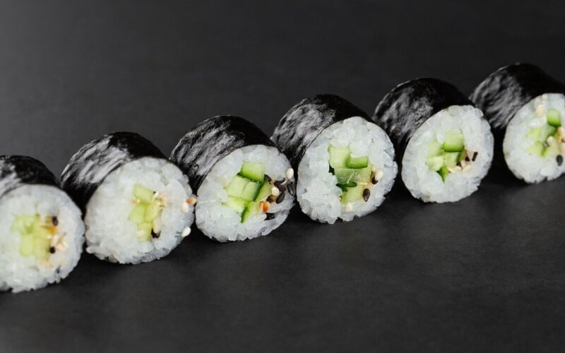 Мини ролл с огурцом, 120 г.