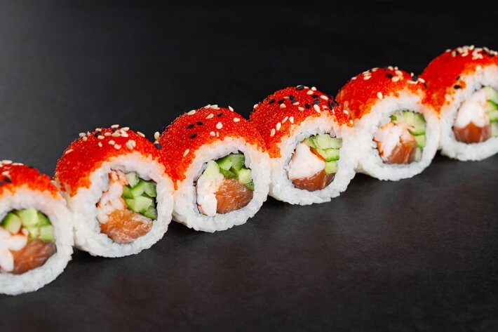 Калифорния с креветкой