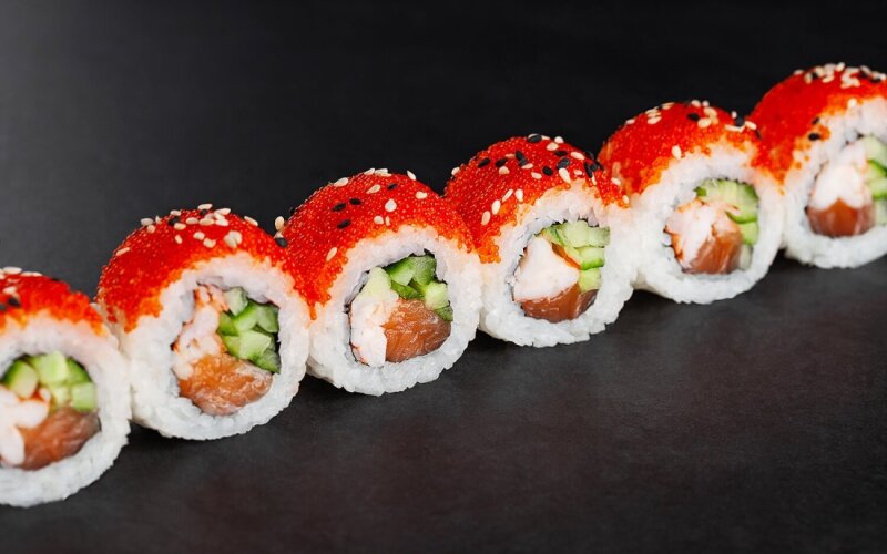 Калифорния с креветкой