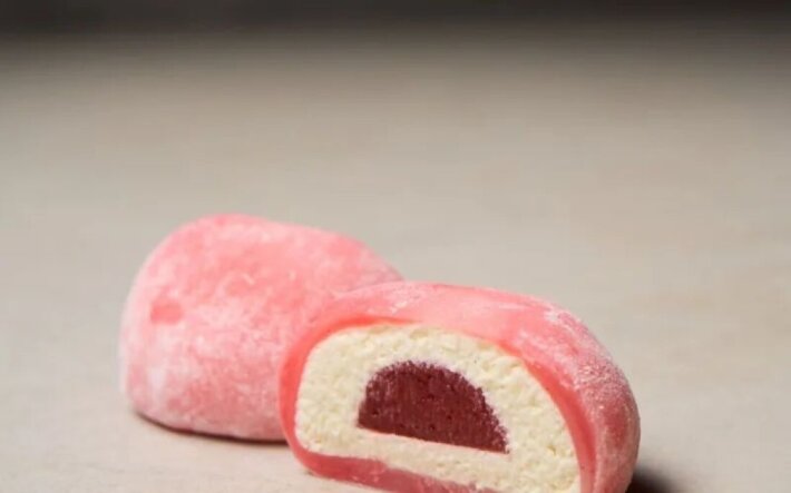 Моти «Клубника- пломбир»