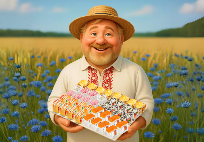 Суши-сет «Сытая пыска»