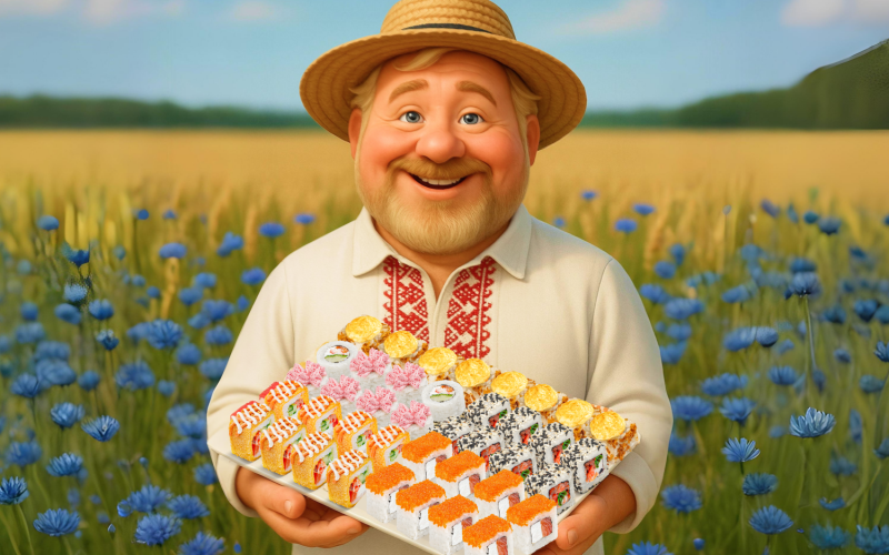 Суши-сет «Сытая пыска»