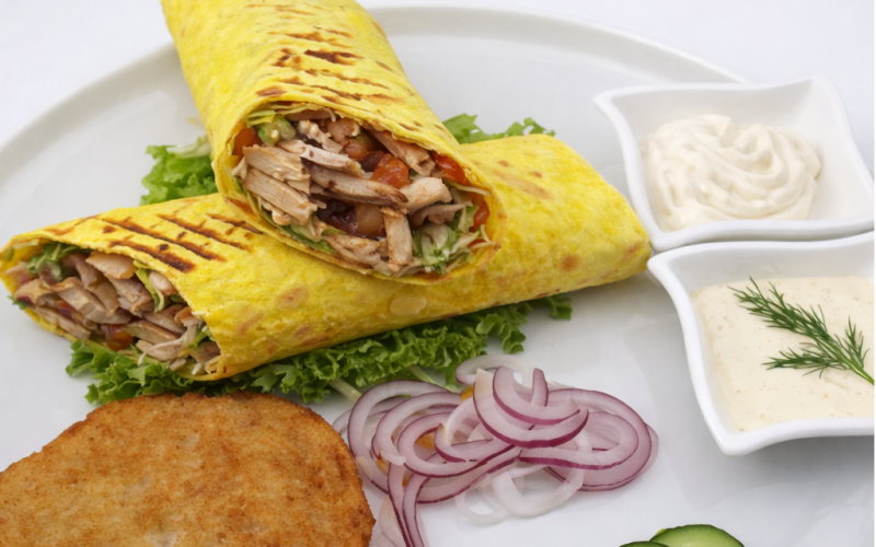 Шаурма «А-ля драник»