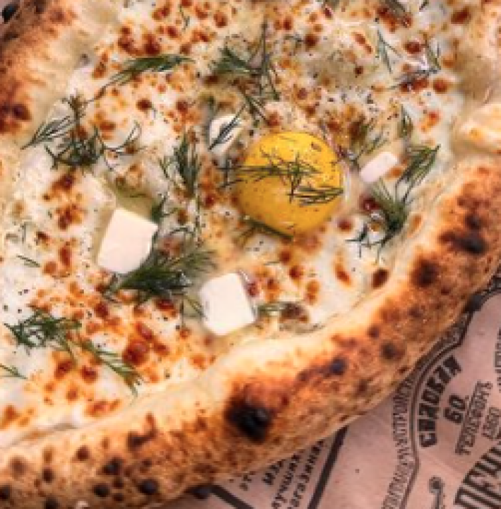 Пицца «Хачапури-лодочка»