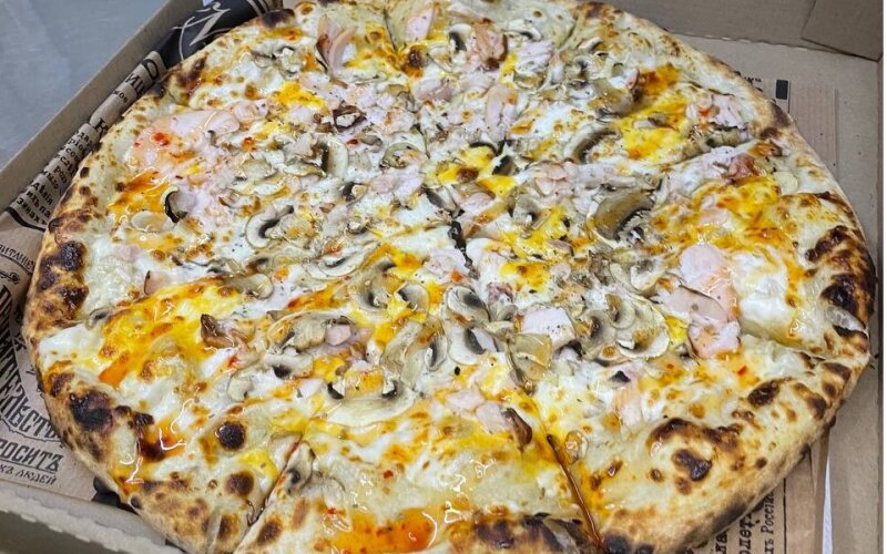 Пицца «Курочка карри»