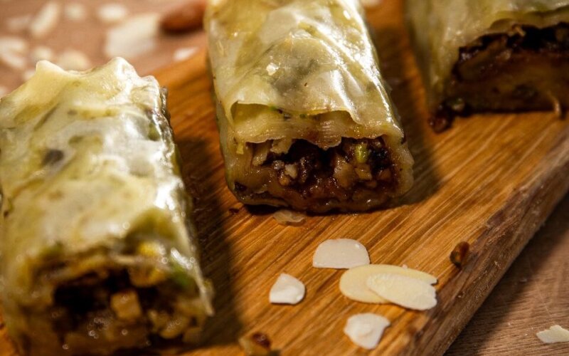 Баклава «Паландокен» с фисташкой и грецким орехом