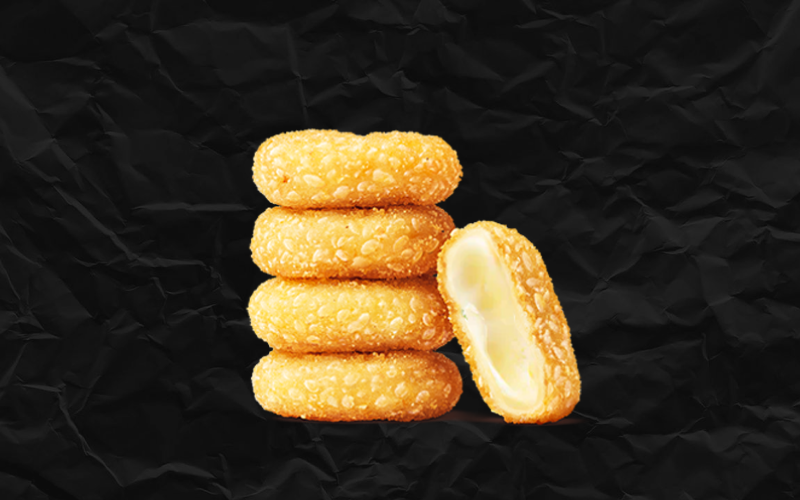 Сырные медальоны