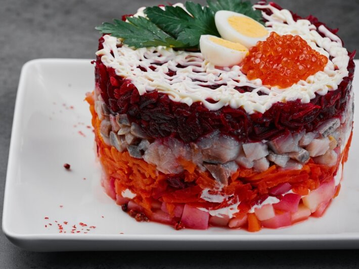 Сельдь домашняя под шубой