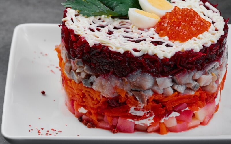 Сельдь домашняя под шубой