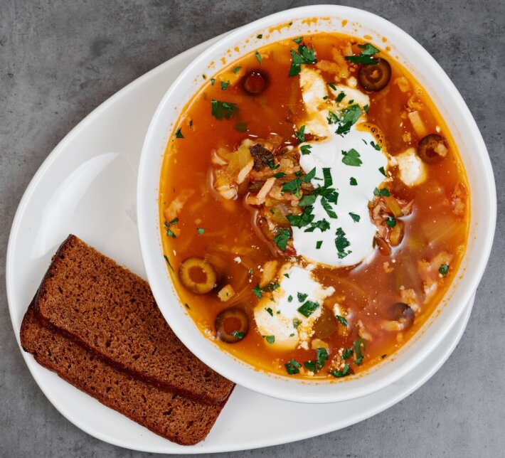 Солянка мясная