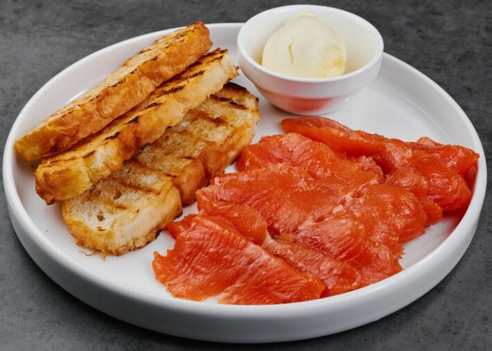 Филе форели собственного посола