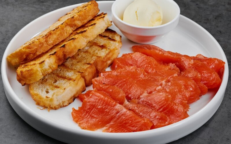 Филе форели собственного посола