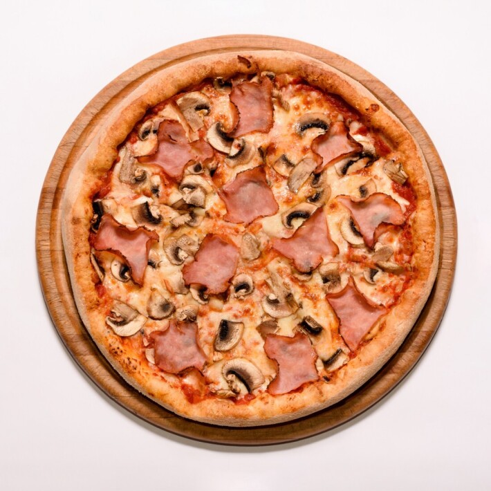 Ветчина и грибы