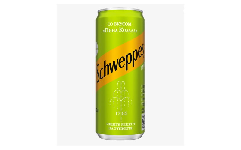 Schweppes Пина колада ж/б