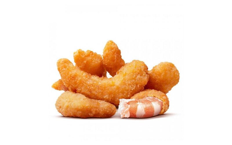 Креветки в кляре