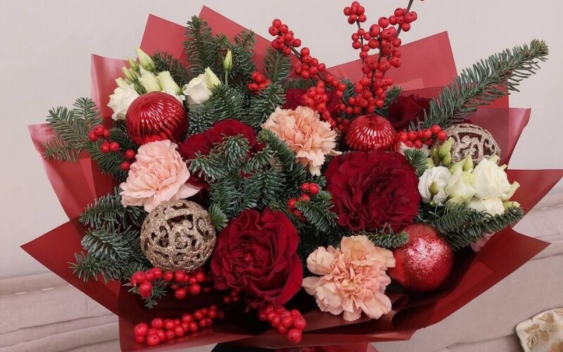 «Зимний» букет