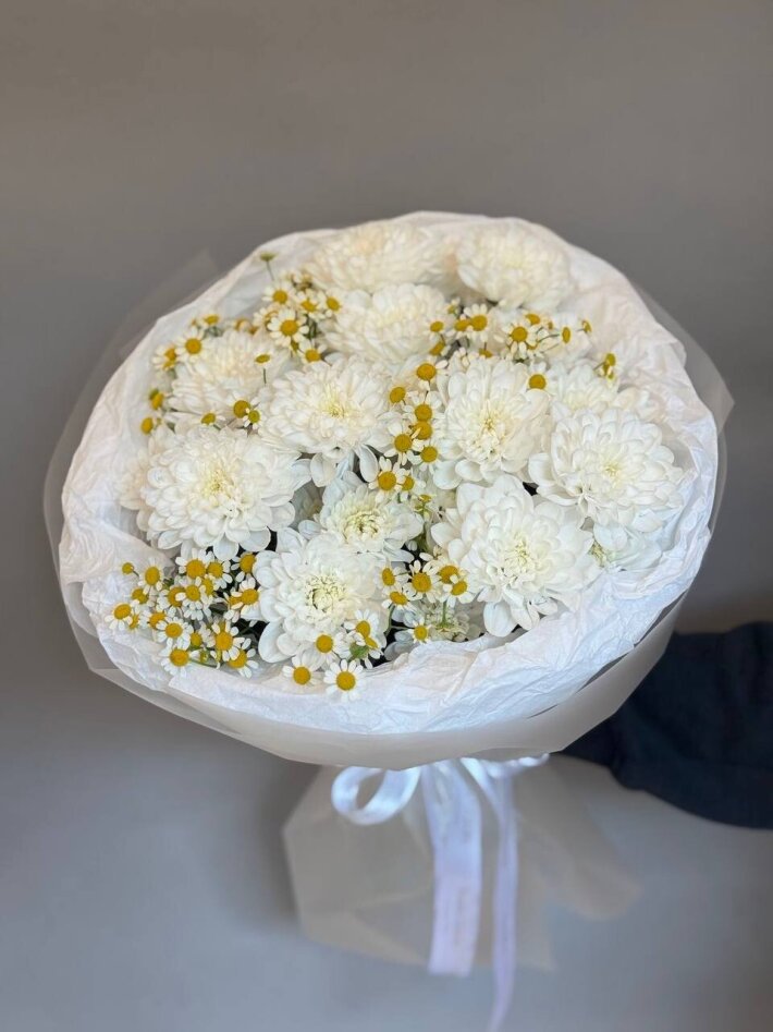 Ромашка с танацетумом