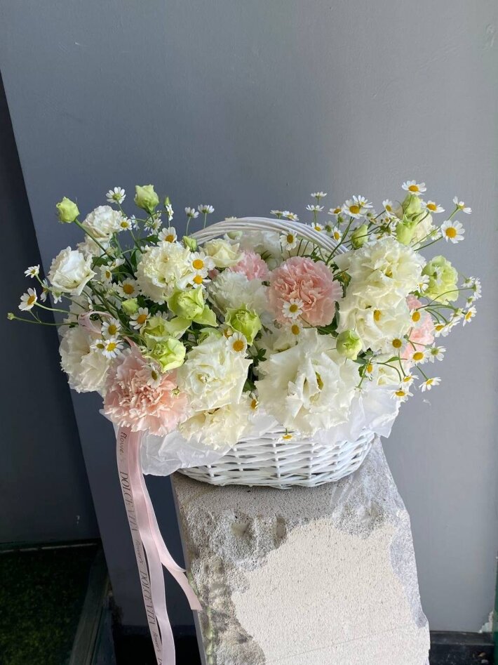 «Сладкая нежность» в корзине