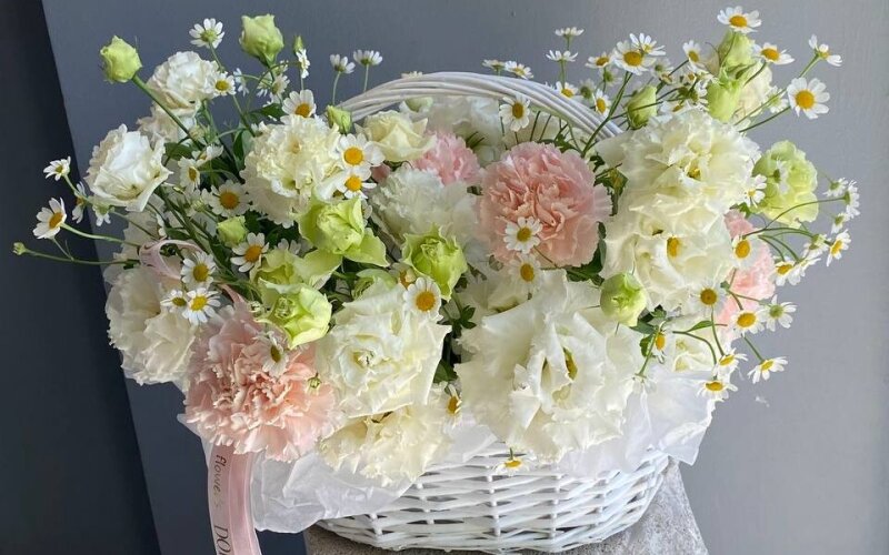 «Сладкая нежность» в корзине