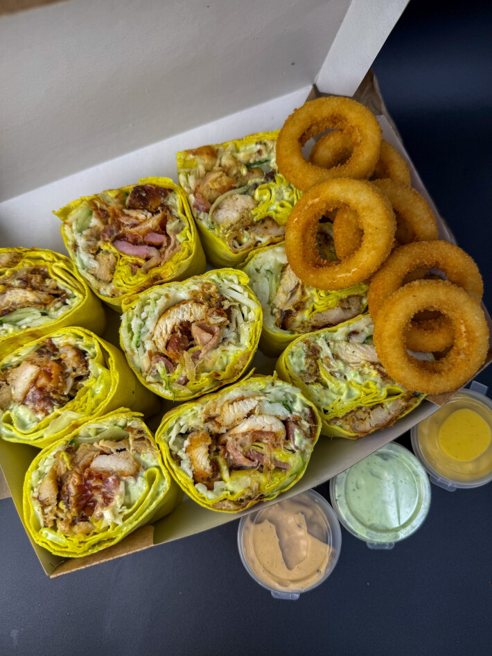 Шаурма-бокс с огоньком