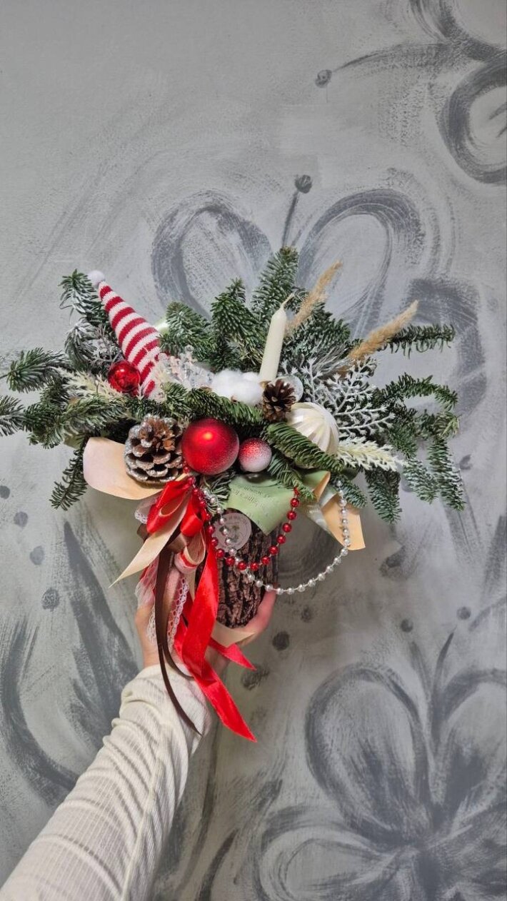 Букет «Любовь зимы»