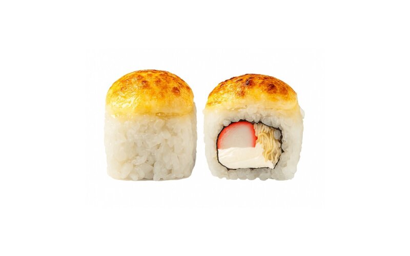 Запеченный ролл «Чечел» с крабом