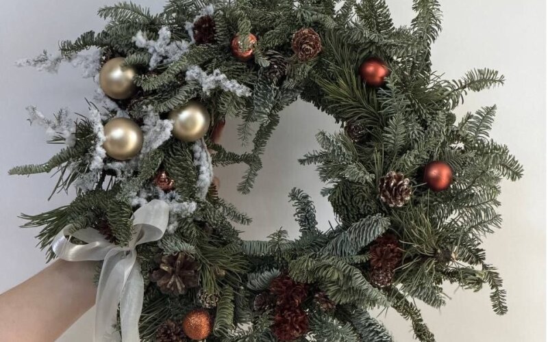 Рождественский венок №3
