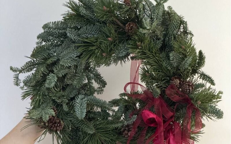 Рождественский венок №2