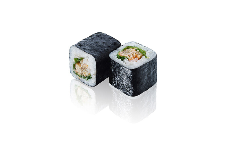 Острый ролл с угрём