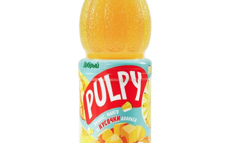 Напиток «Pulpy Ананас-Манго»