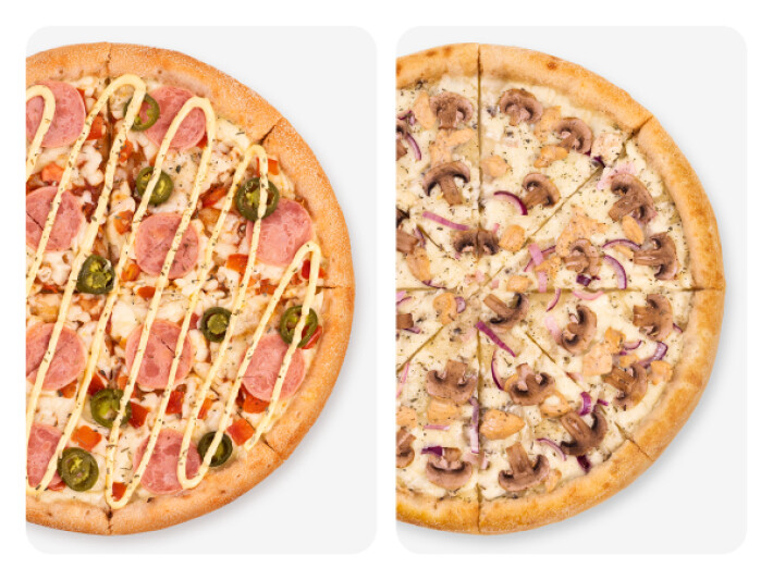 Комбо №3: Пиццы Горыныч и Цыпленок Ранч