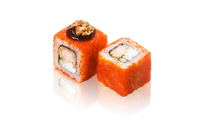 Ролл Кранч креветка