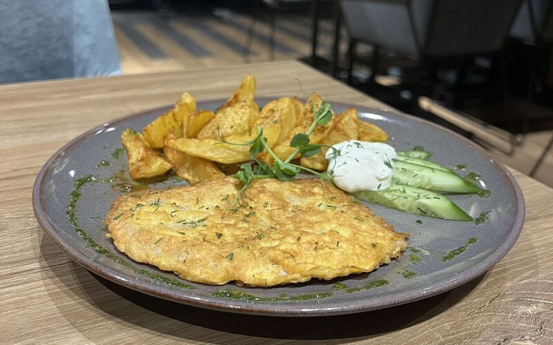 Свинина в сырной панировке