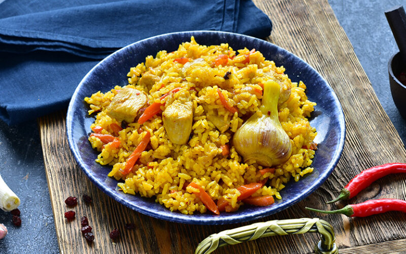 Плов «Фирменный» с курицей